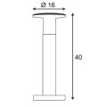 Lampadaire extérieur Slv Alpa Mushroom 40
