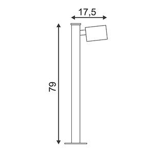 SITRA SL, BORNE GX53, INOX 304