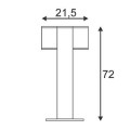 CUBIC PATH LIGHT Z, GRIS ARGENT, 2X GU10