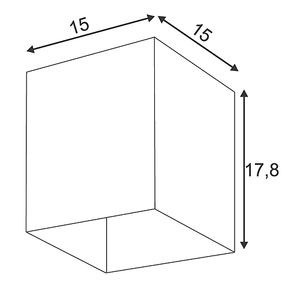ACRYLBOX I, ES111, NOIR TRANSLUCIDE
