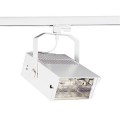 RAIL 3 ALLUMAGES, HQI-TS FLOOD 150W AVEC PATERE BLANC