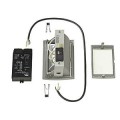 KIT HQI-TS DL 70, GRIS ARGENT, 70W,  AVEC BALLAST ELEC. ET CABLE 1M