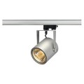 RAIL 3 ALLUMAGES, EURO SPOT LED DISK 800, GRIS ARGENT