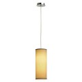 SOPRANA PD-3, SUSPENSION, DIFFUSEUR ROND, TISSU BEIGE, E27