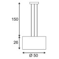 SOPRANA SUSPENSION 3XE27