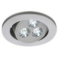 Spot encastré TRITON LED 3X1W ALU AVEC POWERLED BLANC CHAUD - SLV by Declic