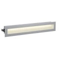 GLENOS LED APPLIQUE, LED BLANC CHAUD, GRIS ARGENT