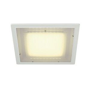 Eco led carre encastré, blanc, 100 led, 3000k