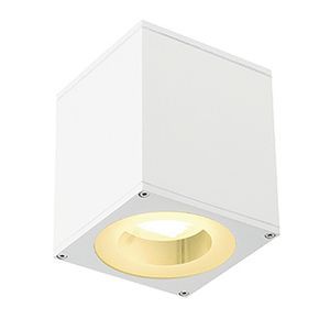 BIG THEO UP/DOWN GX53, APPLIQUE CARREE BLANCHE, max. 2x11W