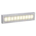 AITES 20 LED, APPLIQUE, ALU BROSSE, LED BLANC CHAUD