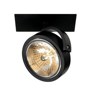 Kalu recessed 1 encastré, noir mat, 1x qrb111, max. 50w