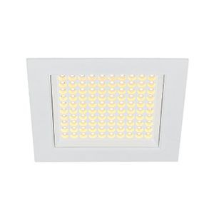 LEDPANEL 100 SMD, plafonnier encastré, carré, blanc, 3000K
