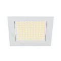 LEDPANEL 100 SMD, plafonnier encastré, carré, blanc, 3000K