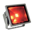 Floodi 30w (rf). projecteur ext. gris argent. led 3en1 rgb. 130°. ip65. avec télécommande