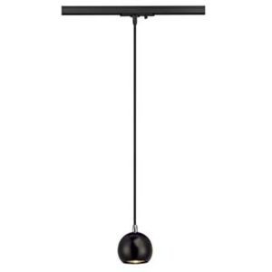 Light eye suspension. noir/chrome. gu10. max. 50w. adaptateur 1 all inclus