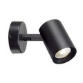 Debasto applique et plafonnier. noir. led 7w 3000k
