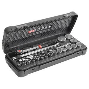 Coffret de douilles cdx 6 pans de 8 à 32 mm - Facom - CDX.4