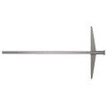 Sabre de jaugeage par le creux - 0 en haut - longueur 1500 mm