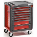 Servante jet.xl 8 tiroirs rouge