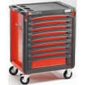Servante jet.xl 9 tiroirs rouge