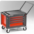 Coffre mobile jet.xl rouge