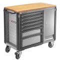 Etabli mobile jet.xl 7 tiroirs gris