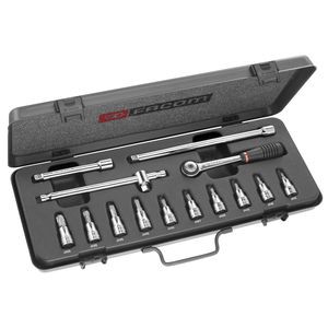 Coffret de douilles tournevis 3/8" torx®