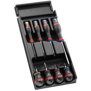 Module 4 tournevis standard et 4 tournevis boule