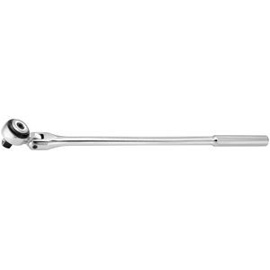 Cliquet 1/2" "paume de main" long articulé manche métallique - Facom - S.158A