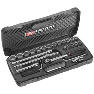 Compositions de douilles 12 pans de 3/8" à 1"1/4 - Facom - S.440AUP