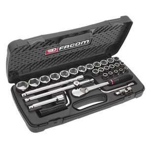 Coffret de douilles 1/2" 12 pans - Facom - SM.440EP