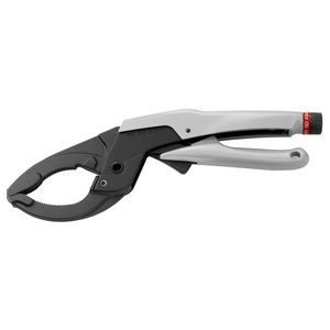 Pince-étau à gâchette - gaine aluminium becs longs