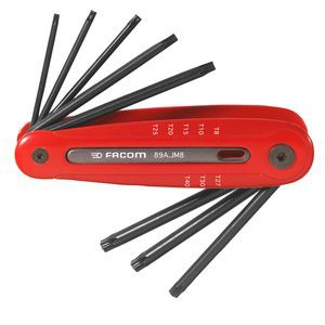 Clé mâles torx® tamper résistant® sur monture