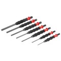 Jeu d outils de chocs gainés (6 chasse-goupilles - 6 chasse-clous)