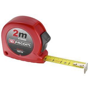 Mètre ruban boîtier abs - 2 mètres avec blocage