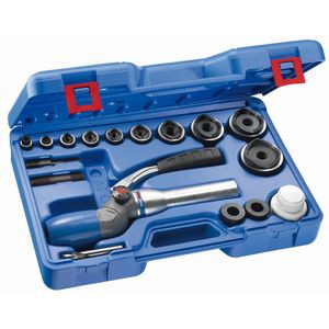 Coffret appareil hydraulique 2 positions + emporte-pièces pg
