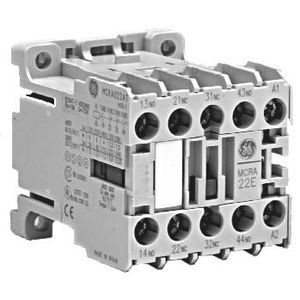 Minicontacteur 4P  M 4kW vis 2NO+2NF 24Vdc