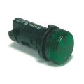 Voyant complet unibloc diffuseur rond incolore. alim directe 220V