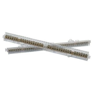 Support avec bornier de distribution 2(17X16mm²)