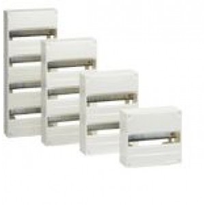 General Electric Fix-O-Rail 125 - Tableau électrique 13 modules - 2 rangées - IP30/IP40 - Blanc RAL 9010