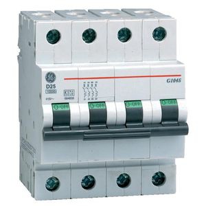 G100 disjoncteur naval 10kA 4p C 25A
