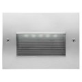 Luxor Wall 220 10w Fsq Ip65 Alum.