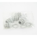 Presse-étoupe ECP + Écrou - Pg 16 - n°08 - polyamide gris - IP68 - lot de 10