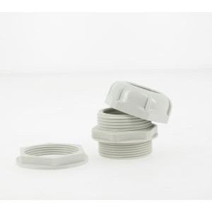 Presse-étoupe ECP + Écrou - Pg 29 - n°10 - polyamide gris - IP68 - lot de 5