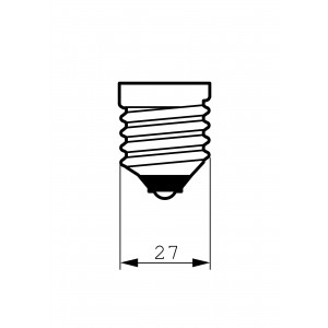 Lampe Infrarouge BR125 IR 250W E27 230-250V Red 1CT