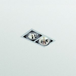 Luminaire système, scrabble encastré compact,  2 (non fournie) master colour cdm-r par-30,  gr