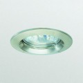 Luminaire encastré, zadora fixe kit,  1 lampe fournie halogen dichro fighter, alimentation transformateur 230v/12v électronique (et), classe ii,  alu