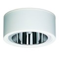 Plafonnier décoratif, fugato métal plafonnier,  1,  830 lampe fournie master pl-c 4 pin, alimentation électronique (hf-p),  alu-wh, optique c