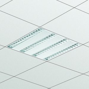 Encastré, smartform performance optique d8,  4,  840 lampe fournie tl5, alimentation électronique (hf-p),  wh, optique d8