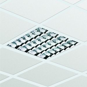 Encastré, impala optique c6-1000 24 ventelles - nouvelles versions,  4,  840 lampe fournie master tl-d, alimentation électronique (hf-p), optique c6-1000cd